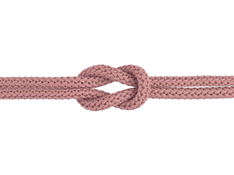 Polyester cord 6 mm dark dirty pink (221)