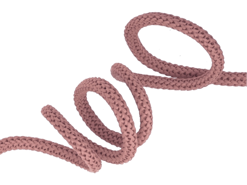 Polyester cord 6 mm dark dirty pink (221)