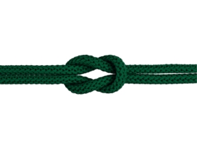 Sznurek poliestrowy  6 mm zielony butelkowy (295)