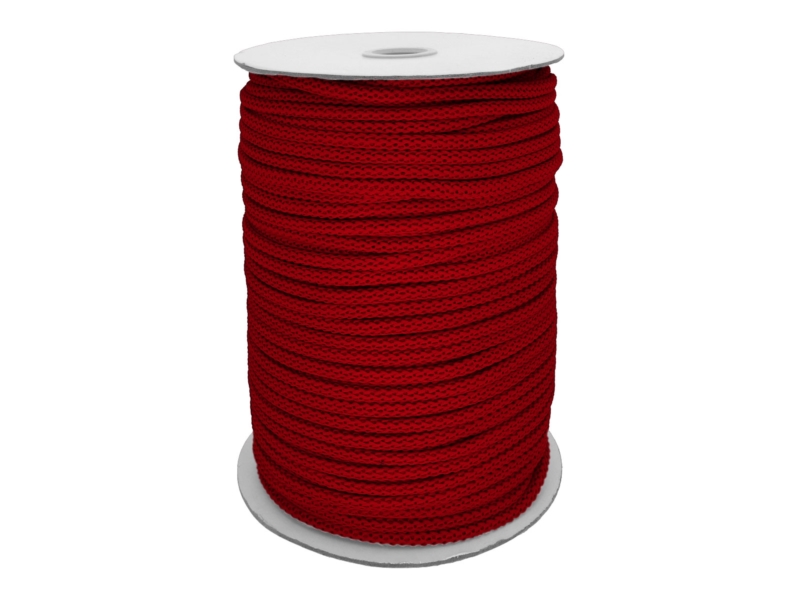 Polyesterová šňůra 6 mm červená (171)