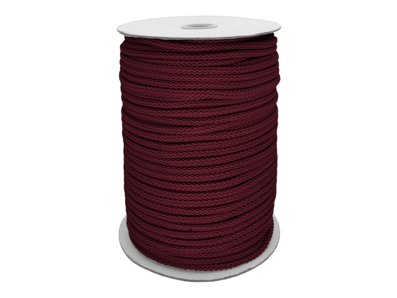 Polyesterová šňůra 6 mm cherry (239)