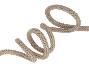 Sznurek poliestrowy  6 mm beż (866)
