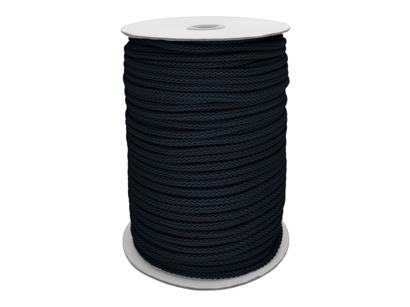 Polyester cord 6 mm dark grey (301)
