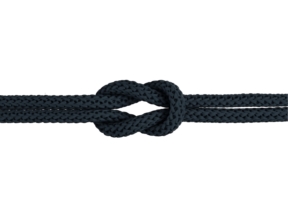 Sznurek poliestrowy  6 mm ciemnoszary (301)