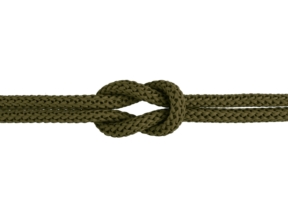 Sznurek poliestrowy  6 mm zielony wojskowy (305)