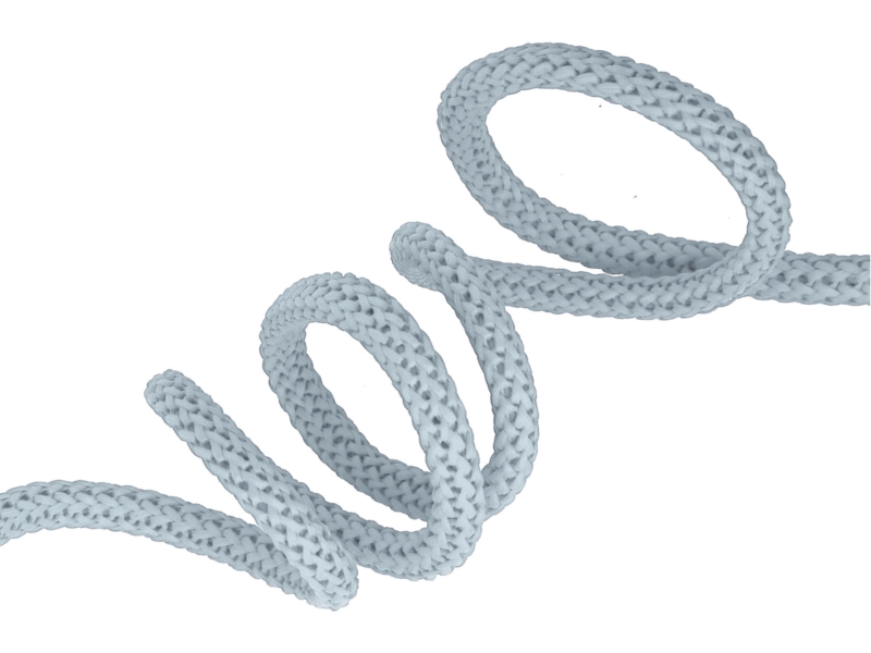 Polyester cord 6 mm light grey (336)