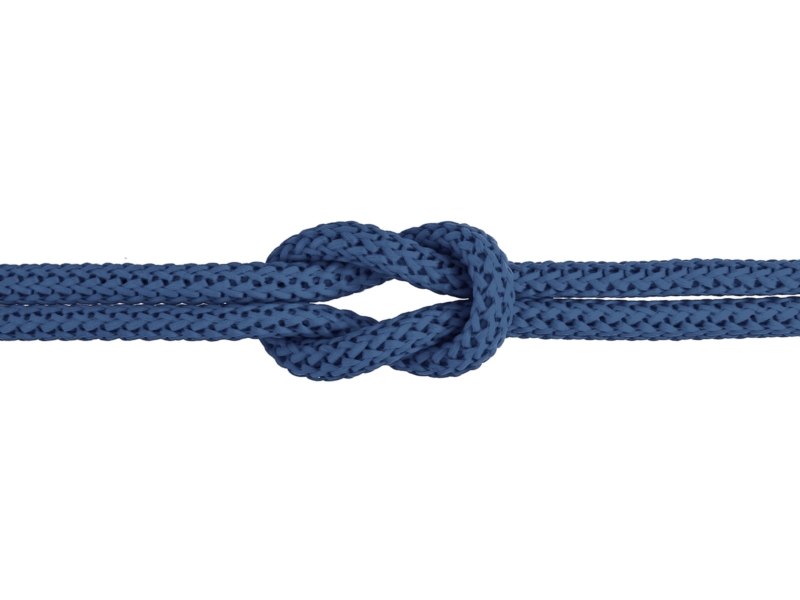 Polyester cord 6 mm jeans (734)