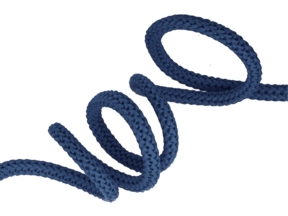 Sznurek poliestrowy  6 mm jeans (734)