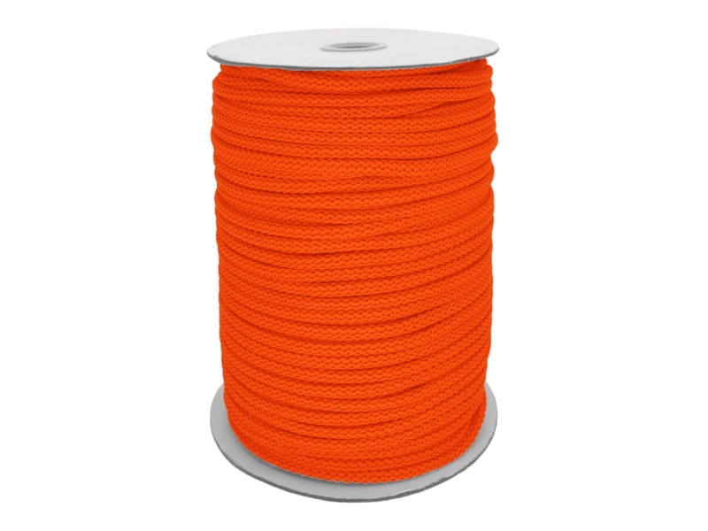Polyester cord 6 mm orange (523)