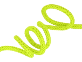 Sznurek poliestrowy  6 mm limonka (589)