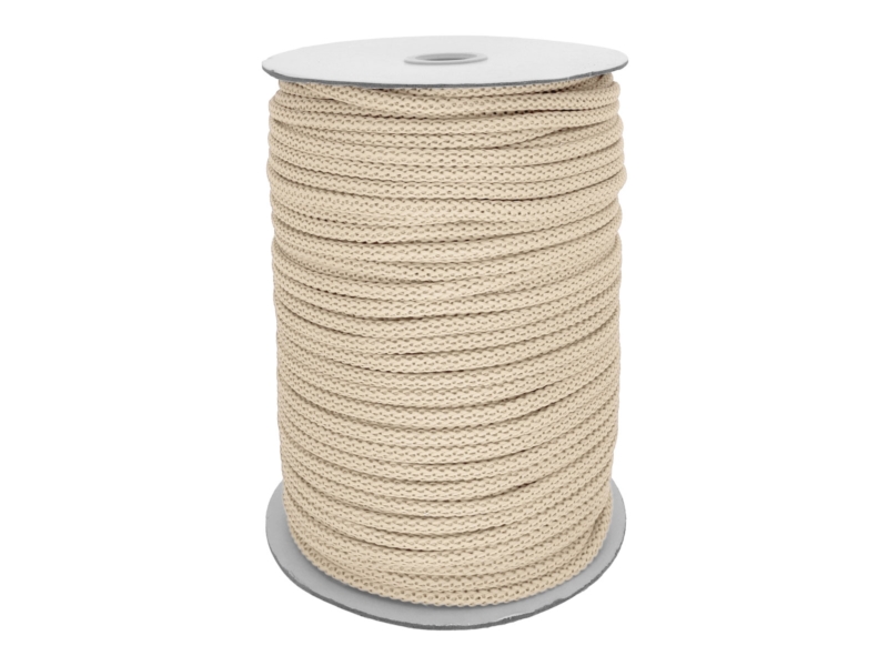 Polyester cord 6 mm champagne (571)