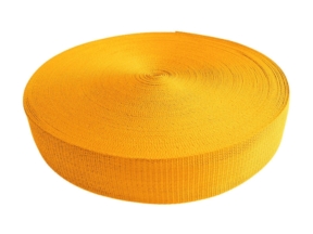 Polypropylenová nosná páska 30 mm / 1,1 mm žlutá (506) eco