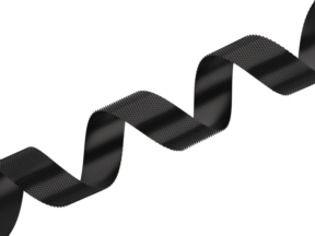 Velcro tape hook (580) black nylon