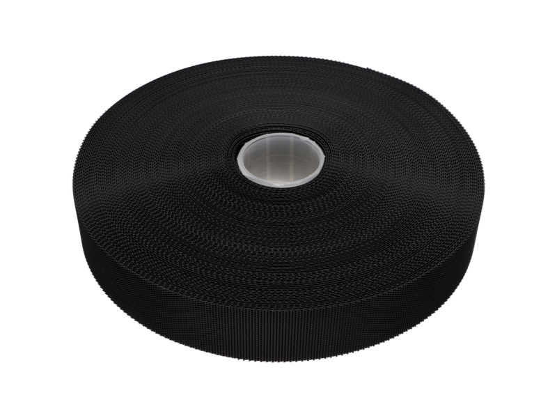 Klettbandhaken (580) aus schwarzem Nylon
