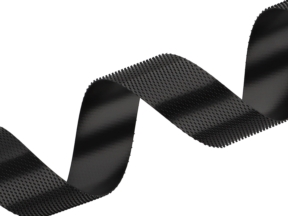 Velcro tape hook (580) black nylon