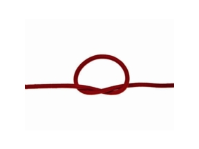 Rubber cord 2 mm (171/2) dark red