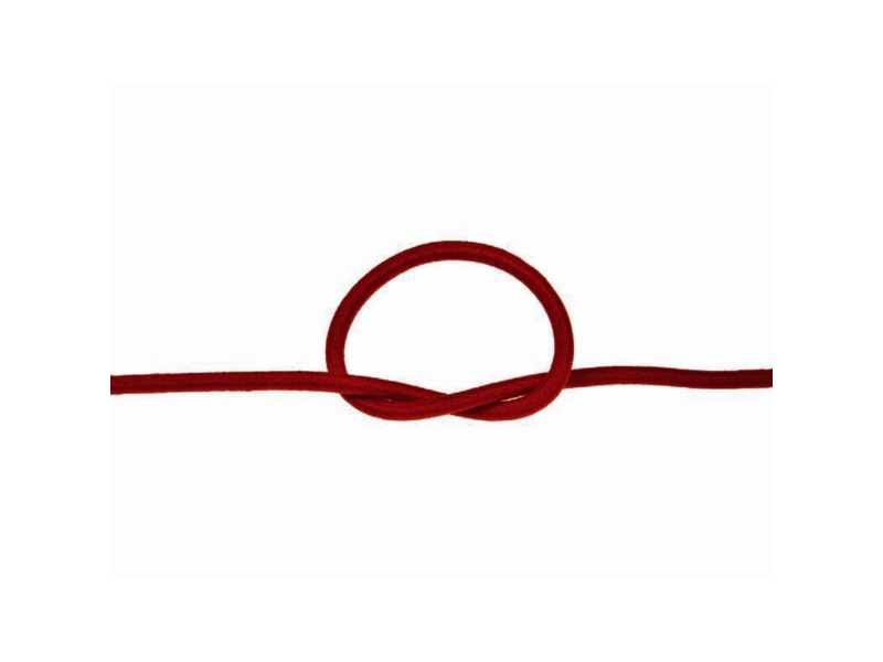 Rubber cord 2 mm (171/2) dark red