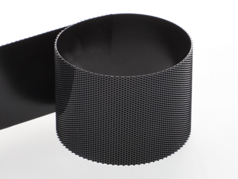 HOOK AND LOOP TAPE LOW-PROFILE  (580) BLACK PES/NYLON 25 MB