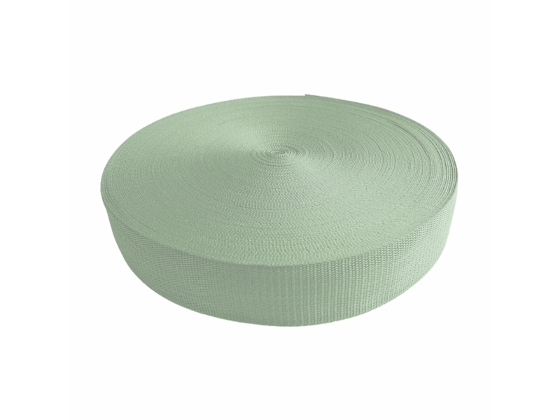 Webbing pp 10 mm / 1,3 mm sage 770 50 mb