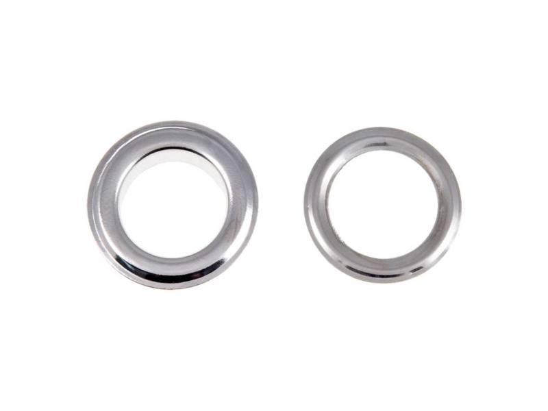 ÖSE  AUS  METALL MIT UNTERLEGSCHEIBE 40/60/7 MM NICKEL