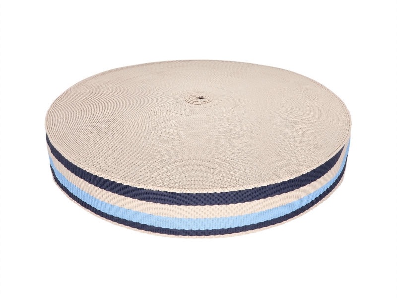 Polycotton tragband 38 mm/1,3 Blau 3T 50 yd