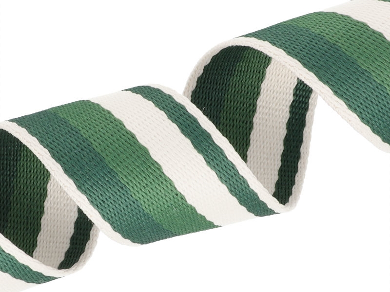 Polycotton webbing 38 mm/1,3 green 3T 50 yd
