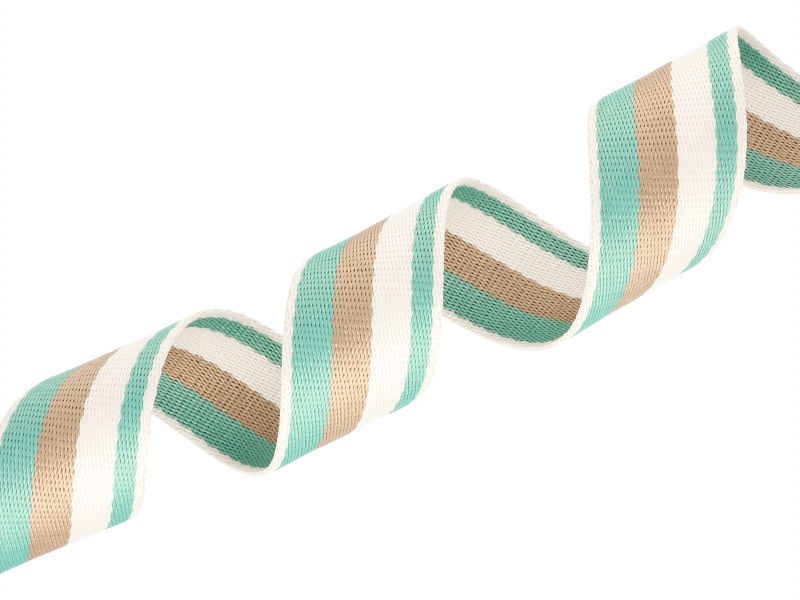 Taśma nośna polycotton 1,3 mm 3T paski szałwia