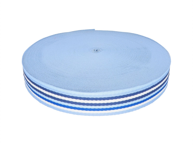 Polycotton webbing 38 mm/1,2 cobalt 50 yd