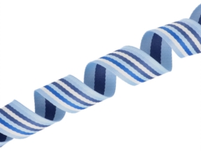 Polycotton-Trägerband 1,2 mm 5T kobalt gestreift