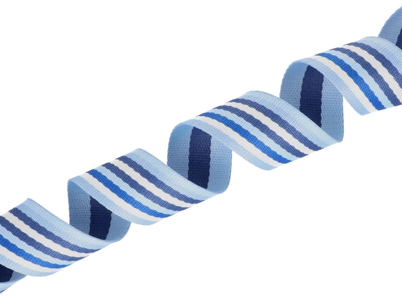 Taśma nośna polycotton 1,2 mm 5T paski kobalt