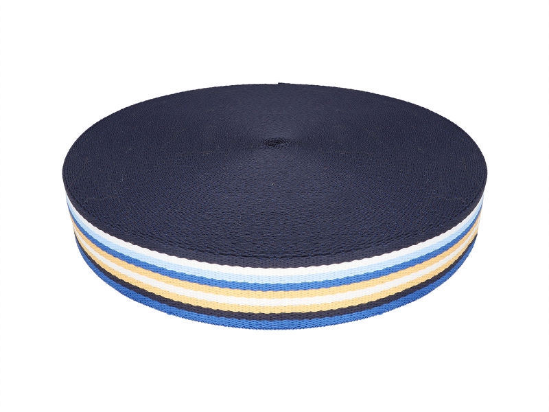 Polycotton tragband 38 mm/1,2 Mango 50 yd