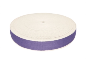 Taśma nośna polycotton 1,4 mm 2T paski fioletowa