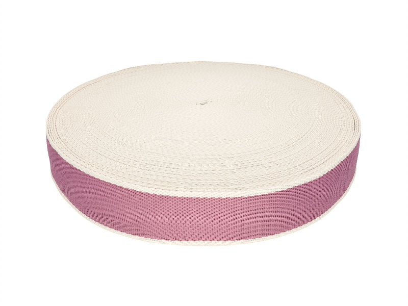 Polycotton tragband 38 mm/1,4 helles Heidekraut 50 yd