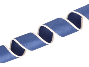 Verstärkungsband Polycotton 1,4 mm 2T gestreift Denim