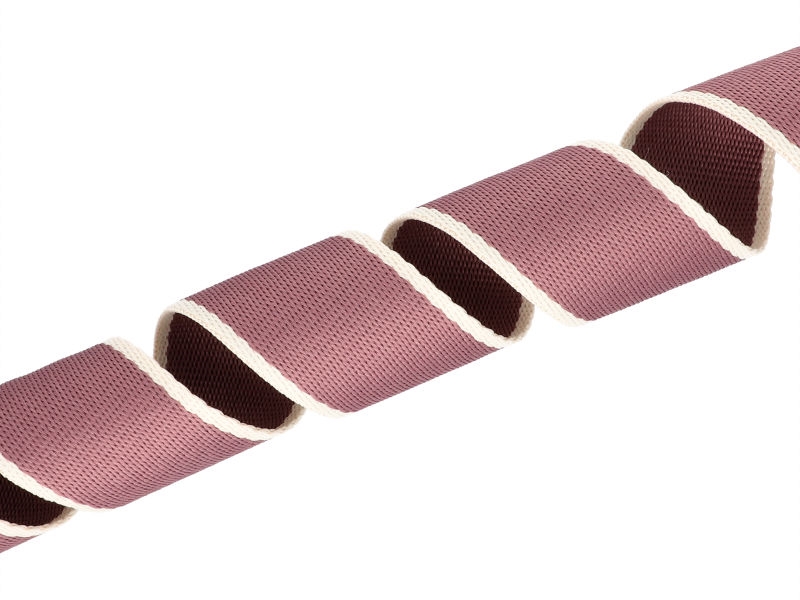 Polycotton webbing 38 mm/1,4 dark heather 50 yd