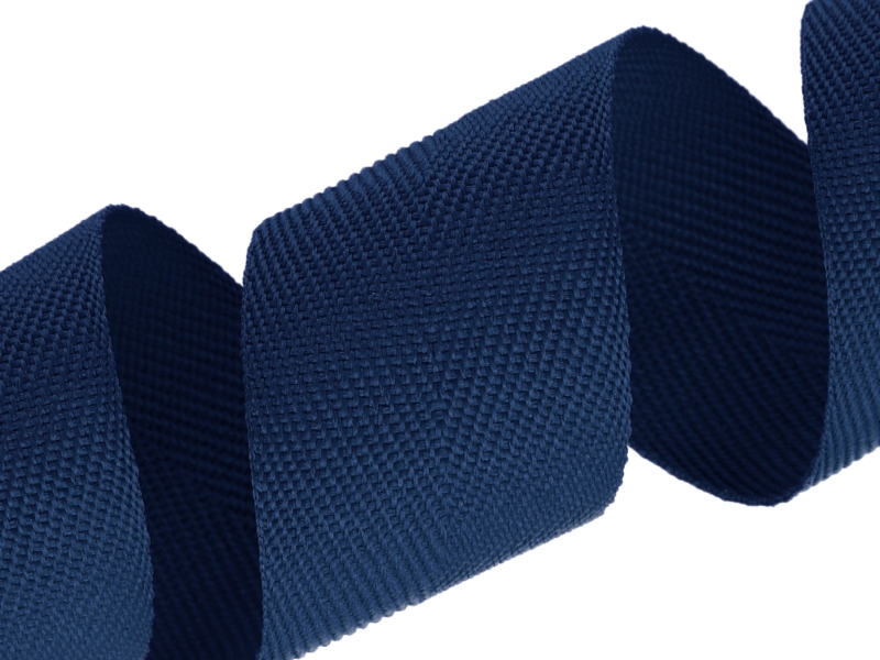 Herringbone twill tape 30 mm/0,8 mm navy blue (919)