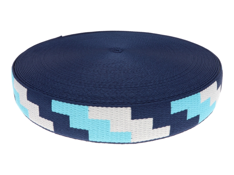 Polycotton webbing 38 mm/1,65 mm (+/-5%) pixel 50 yd