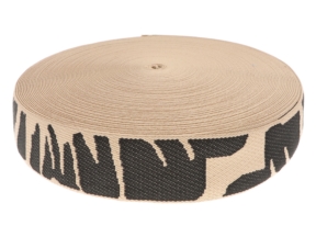 Taśma nośna polycotton 1,6 mm stone brązowy