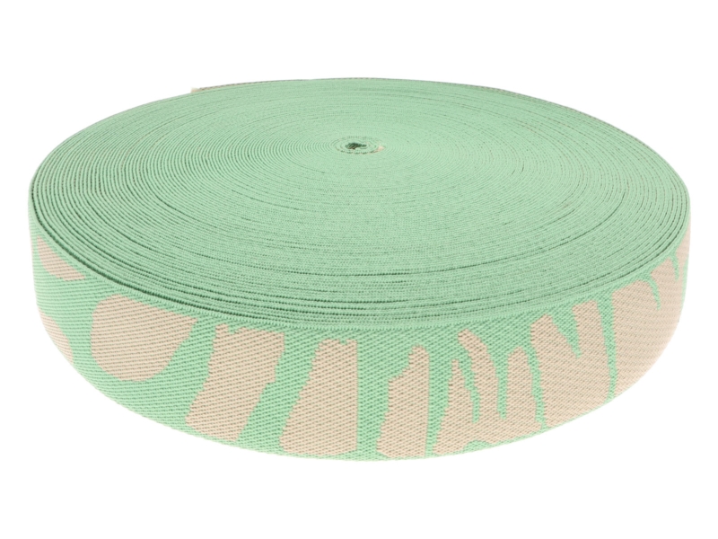 Taśma nośna polycotton 1,6 mm stone zielony