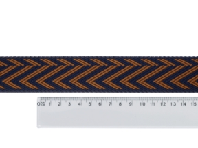 Taśma nośna polycotton 2,3 mm jodła granatowy
