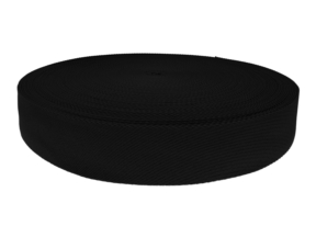 Taśma nośna polycotton 1,6 mm czarna