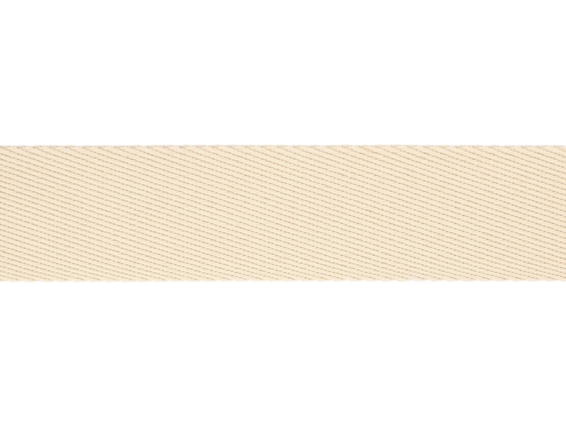 Polycotton webbing 1,6 mm (+/-5%) beige 50 yd