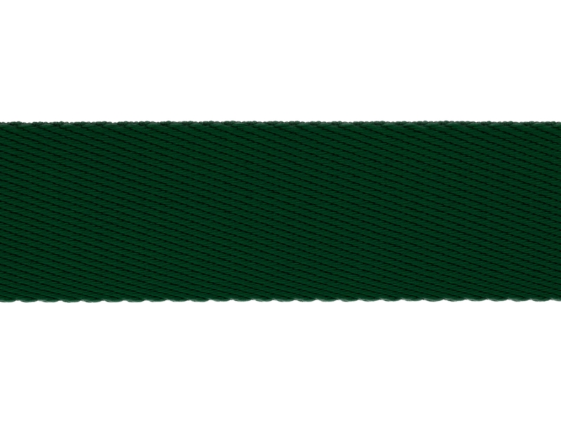 Taśma nośna polycotton 38 mm zielony