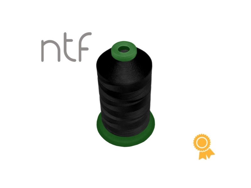 Nici szwalnicze NTF 60 czarne 1000 mb