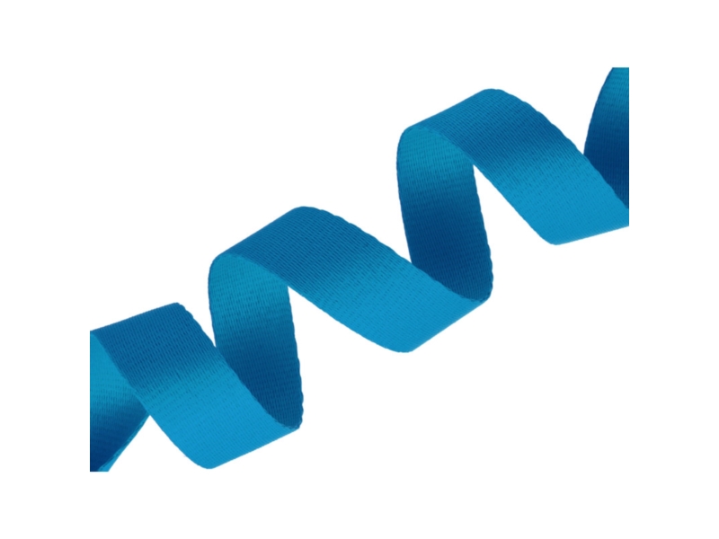 Polyester-Schlüsselband 20 mm/0,9 mm blau (823)