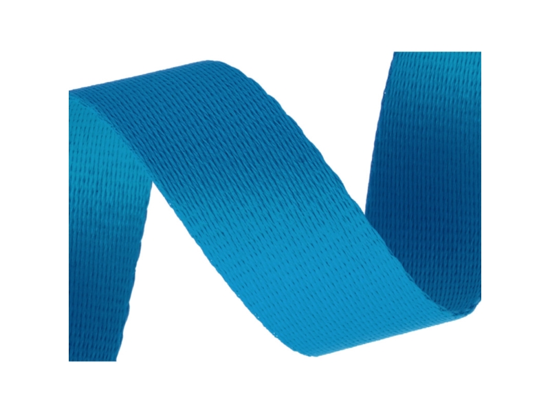 Polyester-Schlüsselband 20 mm/0,9 mm blau (823)