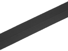 Taśma elastyczna łamana 23 mm/1,10 mm (156) ciemnoszara