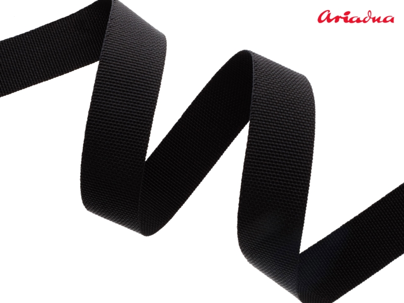 TRAGBAND ARIADNA 20 MM SCHWARZ 580 PP 50 LM