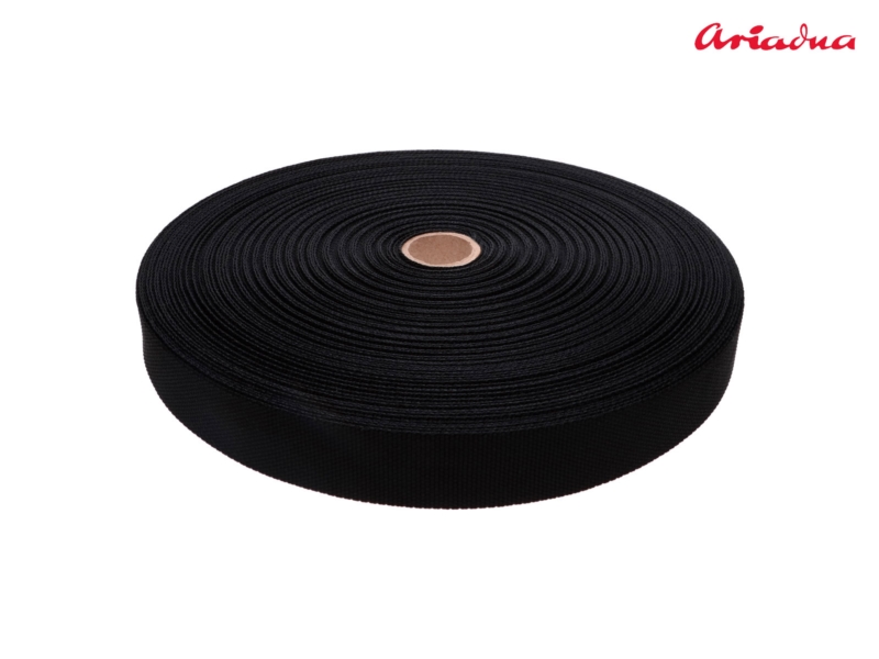 TRAGBAND ARIADNA 20 MM SCHWARZ 580 PP 50 LM