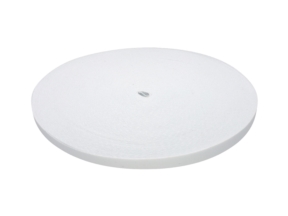 Polyester Sublimation Schlüsselband 10 mm/0,65 mm weiß (501)